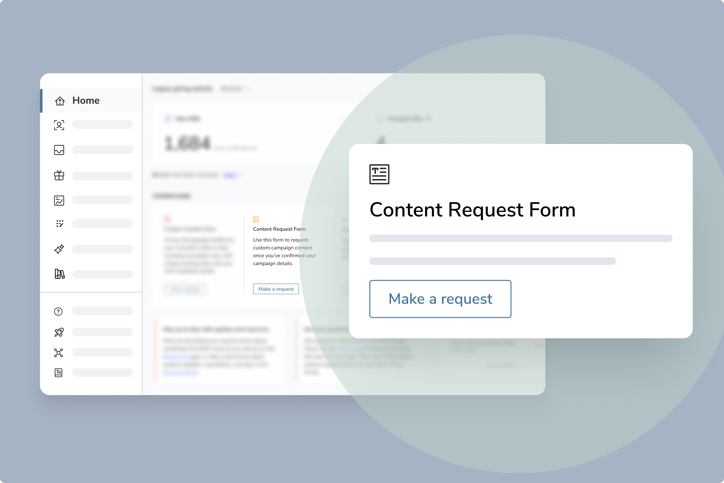 Content Requests in Portal