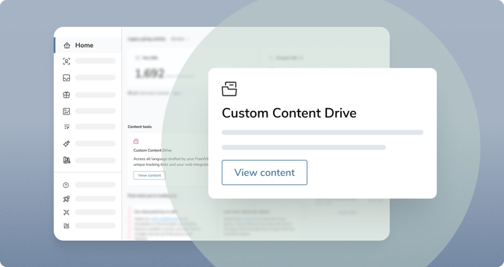 Custom content in portal